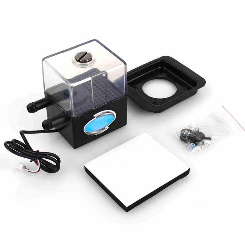 ZERONE Water Cooling Pump, Ultra Quiet 12v DC 4W Reservoir .300L/h Pump Wasserpumpe PC Watercooling Pump for Pc CPU Liquid Cooling System - Image 2